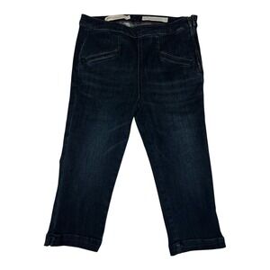 Pilcro Anthropologie High Rise Cropped Denim Leggings‎ Women's Size 25 Blue